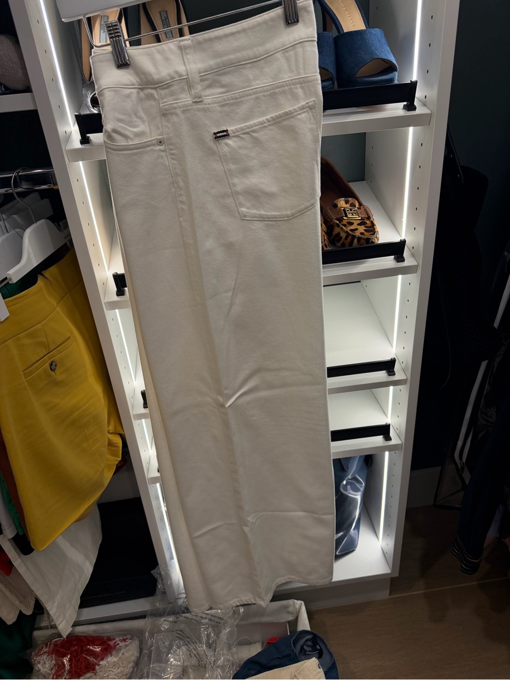 Alice and Olivia Wide Leg Baggy Jeans